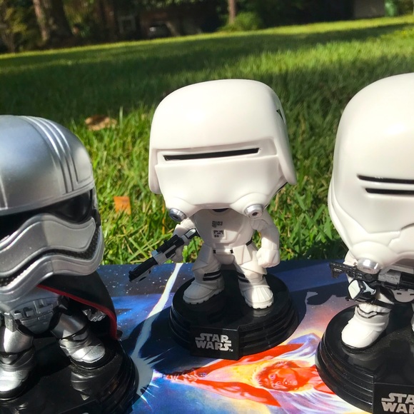 Set Of 5 Stormtrooper Funko Pop Set Bobbleheads - Picture 3 of 6